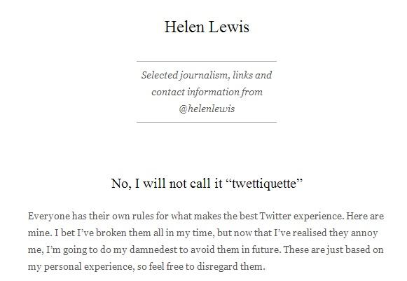 Helen Lewis 