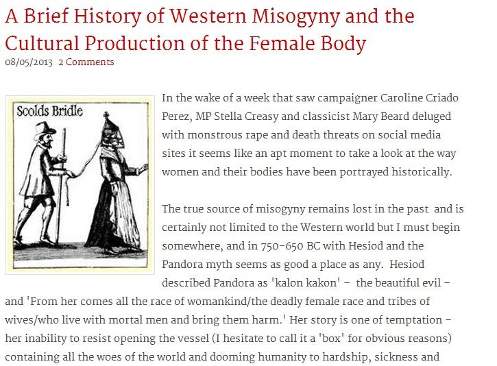 Western Misogyny 