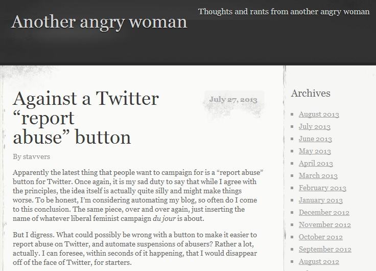 27 July Against a twitter 
